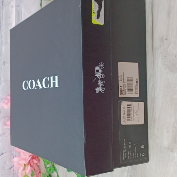 Coach Drea Beadchain Calfhair Bootie NIB - Picture 11 of 12